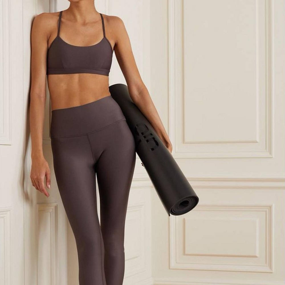 Alo yoga 7/8 high waist airlift leggings with matching bra